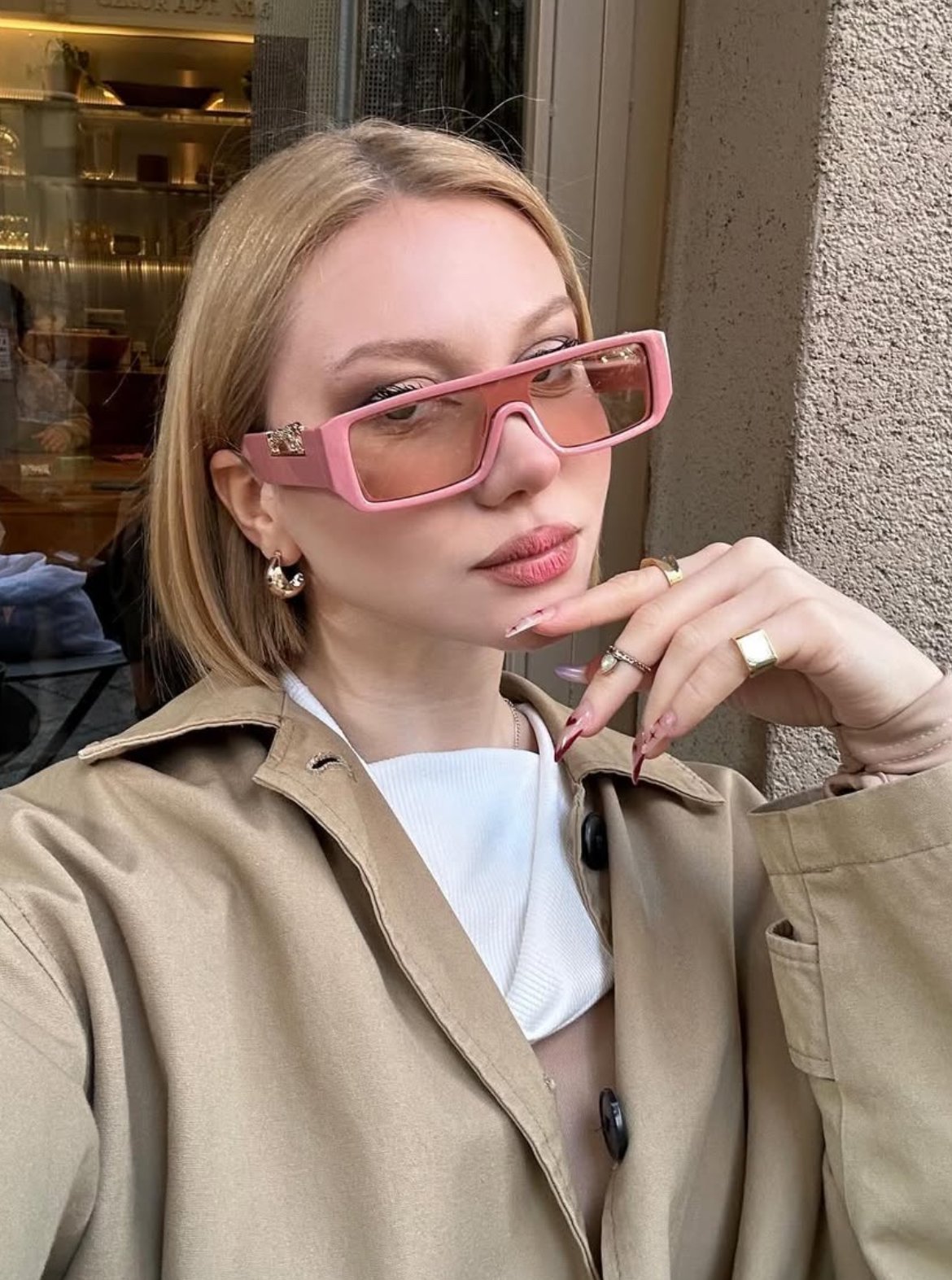 Molly Güneş Gözlüğü Pembe